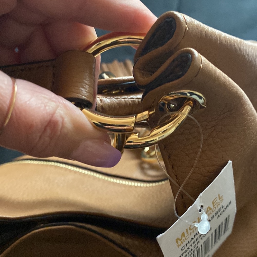 NWT Michael Kors Leather Purse. Gorgeous!!! - Picture 10 of 15